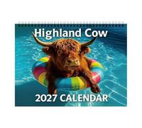 2027 Cow Wall Calendar Jan - Dec 2027 Funny Cow Planner Notes Paper