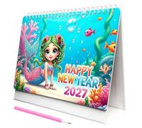 2027 Diamond Art Calendar 19cm Standing Desk Decor For Craft Lovers