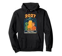 2027 El año que todo cambia Sudadera con Capucha