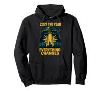 2027 El año que todo cambia Sudadera con Capucha