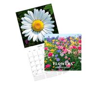 2027 Floral Wall Calendar 12-Month 2027 Date Planner