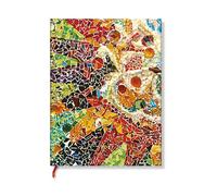 2027 Gaudi’s Sun (Gaudi’s Mosaics) Ultra 12-Month Hardcover Dayplanner (Elastic Band Closure) Daily