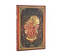 2027 Gryffindor Diary (Harry Potter Collection) Mini 12-Month Hardcover Dayplanner (Elastic Band Closure) Verso