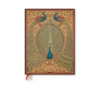 2027 Hafiz's Peacocks Ultra Vertical Hardcover 18-Month Weekly Planner, 208pg, 80gsm by Paperblanks (Sangorski & Sutcliffe)