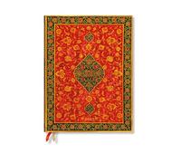 2027 Layla (Persian Poetry) Ultra 12-Month Hardcover Dayplanner (Elastic Band Closure) Verso