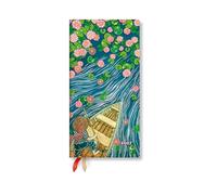 2027 Lotus River Slim Horizontal Hardcover 12-Month Weekly Planner, 160pg, 100gsm by Paperblanks (Living with Yuko)