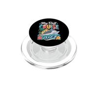 2027 Mi Primer Crucero a Juego Familia Parejas Niñas Barco de Viaje PopSockets PopGrip para MagSafe