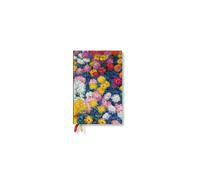2027 Monet’s Chrysanthemums Mini 12-Month Hardcover Dayplanner (Elastic Band Closure) Verso