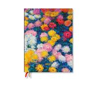 2027 Monet's Chrysanthemums Ultra Softcover 12-Month Daily Planner, 432pg, 80gsm by Paperblanks