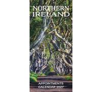2027 Northern Ireland Calendar: Northern Ireland Appointments - Slim Wall Calendar - Hanging Calendar - Month to View - 12 Months - Wiro Bound