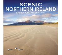2027 Northern Ireland Calendar: Scenic Northern Ireland Family Organiser - Square Wall Calendar - Month to View - 12 Months