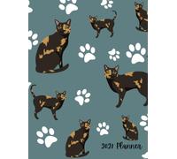 2027 Planner: Tortoiseshell Cat Dated Weekly and Monthly Page Views With Space For Notes