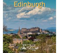 2027 Scotland Calendar: Edinburgh - Wall Calendar - Month to View - 12 Months