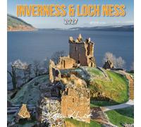 2027 Scotland Calendar Inverness & Loch Ness - Wall Calendar - Month to View - 12 Months