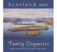2027 Scotland Calendar: Scotland Family Organiser - Wall Calendar - Month to View - 12 Months
