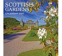 2027 Scotland Calendar: Scottish Gardens - Square Wall Calendar - Month to View - 12 Months