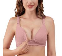 2027-Sujetador de Lactancia Pure Maternity para y posparto diseño cómodo con Soporte Extra Grande Ideal Verano Desmontable versátil Uso Diario (Watermelon Red, 36)