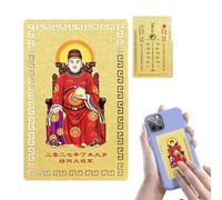 2027 Tai Sui Blessing Luck Card 2027 Traditional Wealth Blessing Keepsake