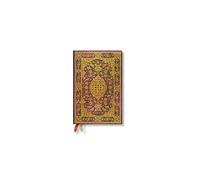 2027 The Orchard (Persian Poetry) Mini 12-Month Hardcover Dayplanner (Elastic Band Closure) Verso