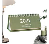 2027 Vertical Desk Calendar - Portable Standing Organizer, Business Home