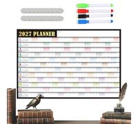 2027 Wall Calendar - Large Monthly Planner, Erasable Writing Board