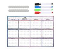 2027 Wall Calendar - Large Monthly Planner, Erasable Writing Board