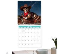 2027 Wall Calendar - Western Weekly Daily Thick Paper Jan-Dec