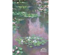 2027 Weekly Planner: Pretty pocket sized impressionist design organiser by Claude Monet. Sweet stocking stuffer or gift for art lovers.