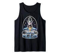 2028 No llegues Tarde #BackToTheMoon Camiseta sin Mangas