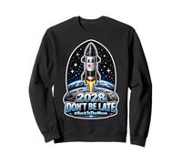 2028 No llegues Tarde #BackToTheMoon Sudadera