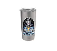 2028 No llegues tarde #BackToTheMoon Vaso térmico de acero inoxidable de doble pared