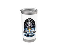 2028 No llegues tarde #BackToTheMoon Vaso térmico de acero inoxidable de doble pared