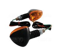203-224 Luz Mini Winker, Little Duke, Negro, M 10 , Probado E Motocicleta, Par