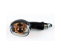 203-444 Intermitente Motocicleta Enduro, Ovalado, Amarillo/Transparent, 12V 10V