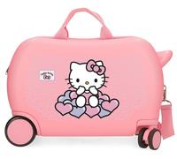 2031041 MALETA INF.ABS 4R.(2 MULTI.) 45CM. HELLO KITTY HEART