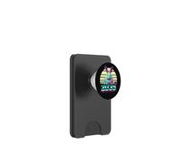 2035 Año del Conejo 80 Retro Vaporwave Zodiaco Chino PopSockets PopWallet para MagSafe