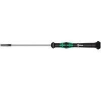 Wera - 2035 Destornillador Plano para usos electrónicos, 0.30 x 1.8 x 40 mm