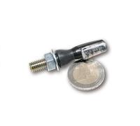 204-004 Shin Oye Chispa LED Intermitente Negro Vidrio 1 Par Motocicleta Pequeño