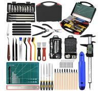 204 PCS 3D Impresora Herramientas Kit, Incluye Kit de Limpieza de Boquillas, Desbarbado, Herramientas de Extracción, Llaves, Pinzas, Alicates y más, Limpieza y Acabado de Modelos de Impresión 3D