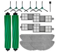 205 Combo Accesorios para iRobot Roomba 205 DustCompactor Combo | Kit de Accesorios de 17 Piezas: 2 Cepillos Principales, 6 Cepillos Laterales, 4 Filtros, 4 Discos de Fregona