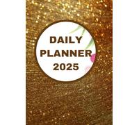 205 page yearly weekly and daily planner with habit tracker, 2025 calender and life of wheel