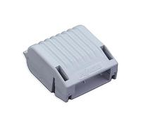 207-1331 | Caja de gel WAGO para conectores de las series 221 y 2773 | Protección contra la humedad | Certificado IPX8 | 12 AWG | Gris, carcasa sin etiquetas | Pequeño | [Caja de 4 piezas]