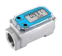 (207) Caudalímetro digital de turbina, caudalímetro de alta precisión con pantalla LCD digital, utilizado