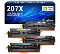 207X 207A Cartucho de Tóner Compatible para HP 207