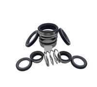 208-45, Sellos mecánicos de doble cara 208D-45 (Material: CA/CE/NBR, SiC/SiC/V, TC/TC/V) | Tamaño del eje 45 mm, tamaño exterior 63 mm(S-S S-S (VIT))