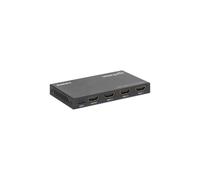 Conmutador HDMI Manhattan 208222 3 Puertos 4K 60Hz HDR USB-C Metal Negro
