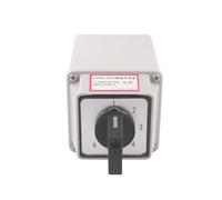 20A Changeover Rotary Switch LW26-20/6M YMW26 With Box 6 Gears 6 Sections 2 Wires 6-way Power Supply Voltage Signal