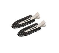 20Black White Polka Dot Acrylic Hair Clips Minimalist Secure Hold Suitable For Daily Wear Party Outfits Styling Accessories(20Pcs-black)