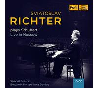没後20年記念BOX ~ リヒテル・プレイズ・シューベルト (Sviatoslav Richter plays Schubert ~ Live in Moscow) [10CD Box] [輸入盤] [日本語帯・解説付]