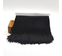 20cm 30cm flecos largos borla de encaje poliéster ajuste danza falda cortina prendas accesorios recorte para coser